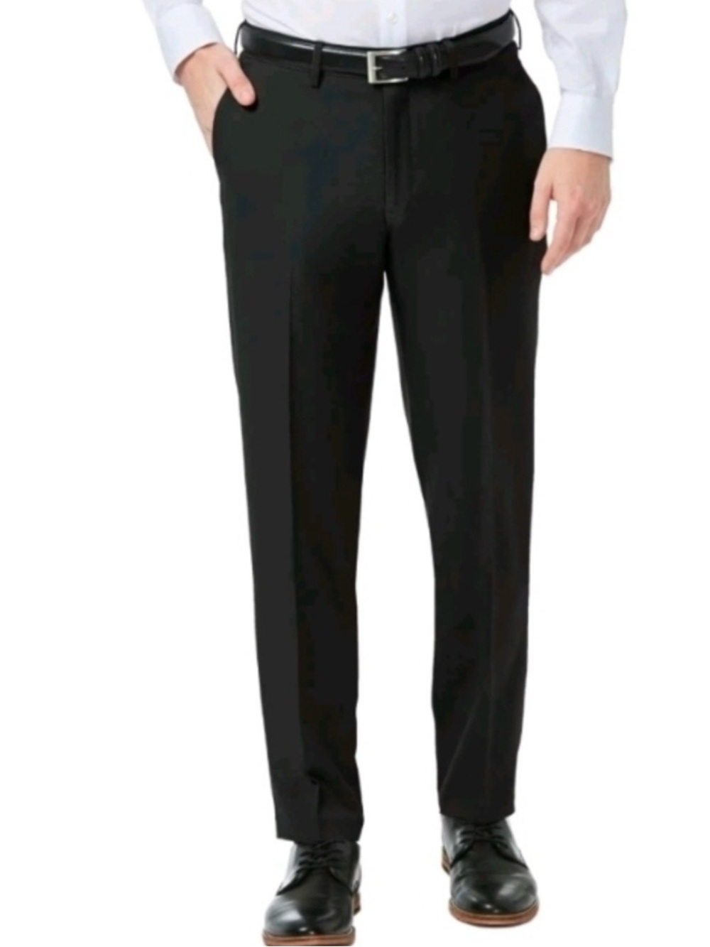 NWT Haggar Men's Premium Flex Waistband Performance Comfort Dress Pant size34x34